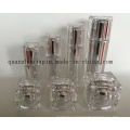 OEM Acrylic Cream Jar Lotion Cosmetic Perfume Bottle Set